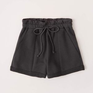 A&F Knit Paperbag Shorts